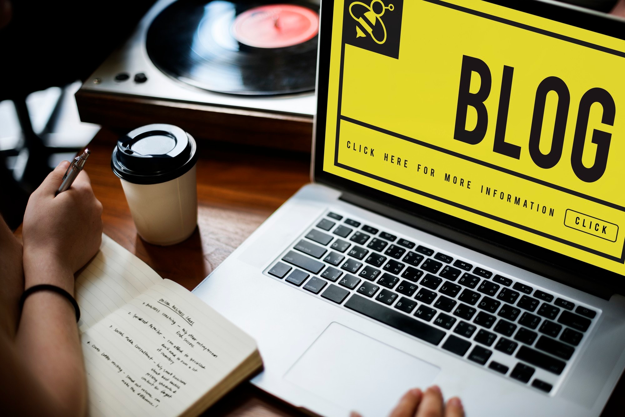 Blog header background